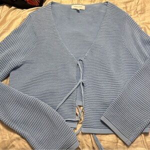Dear John Sky Blue Knit Cardigan